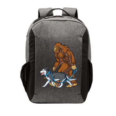 Husky Bigfoot Siberian Dog Walker Sasquatch Walking Lovers Vector Backpack