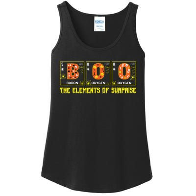 Halloween Boo School Chemistry Nerd Physics Pumpkin Gift Ladies Essential Tank