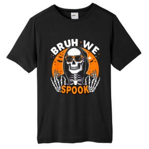 Halloween Boy Skeleton Bruh Halloween Tall Fusion ChromaSoft Performance T-Shirt