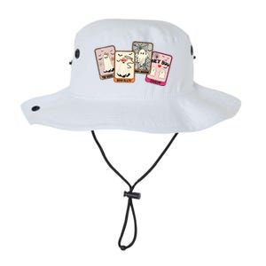 Hey Boo Spooky Season Cute Ghost Halloween Card Funny Funny Gift Legacy Cool Fit Booney Bucket Hat