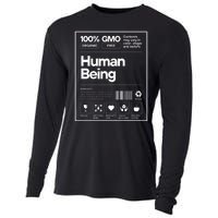 Human Being Science Ingredients Medical Label Funny Cooling Performance Long Sleeve Crew