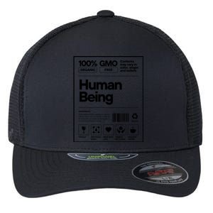 Human Being Science Ingredients Medical Label Flexfit Unipanel Trucker Cap