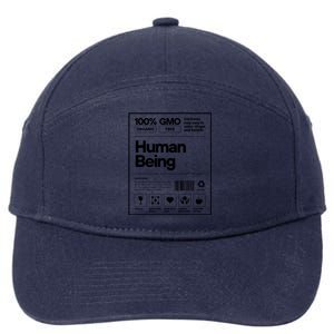 Human Being Science Ingredients Medical Label 7-Panel Snapback Hat