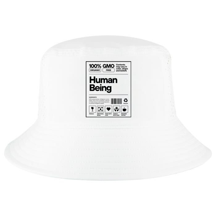 Human Being Science Ingredients Medical Label Cool Comfort Performance Bucket Hat