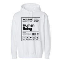 Human Being Science Ingredients Medical Label Garment-Dyed Fleece Hoodie