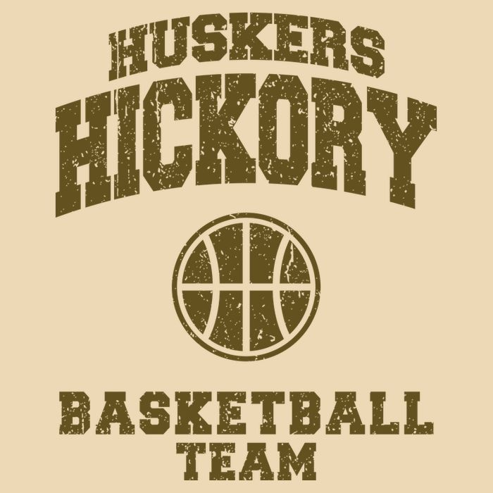 Hickory Basketball Team Zip Tote Bag