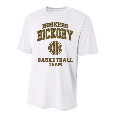 Hickory Basketball Team Performance Sprint T-Shirt