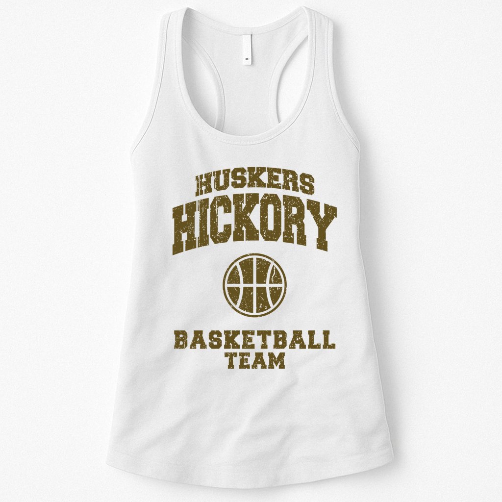 Hickory Basketball Team Womens Tank Top
