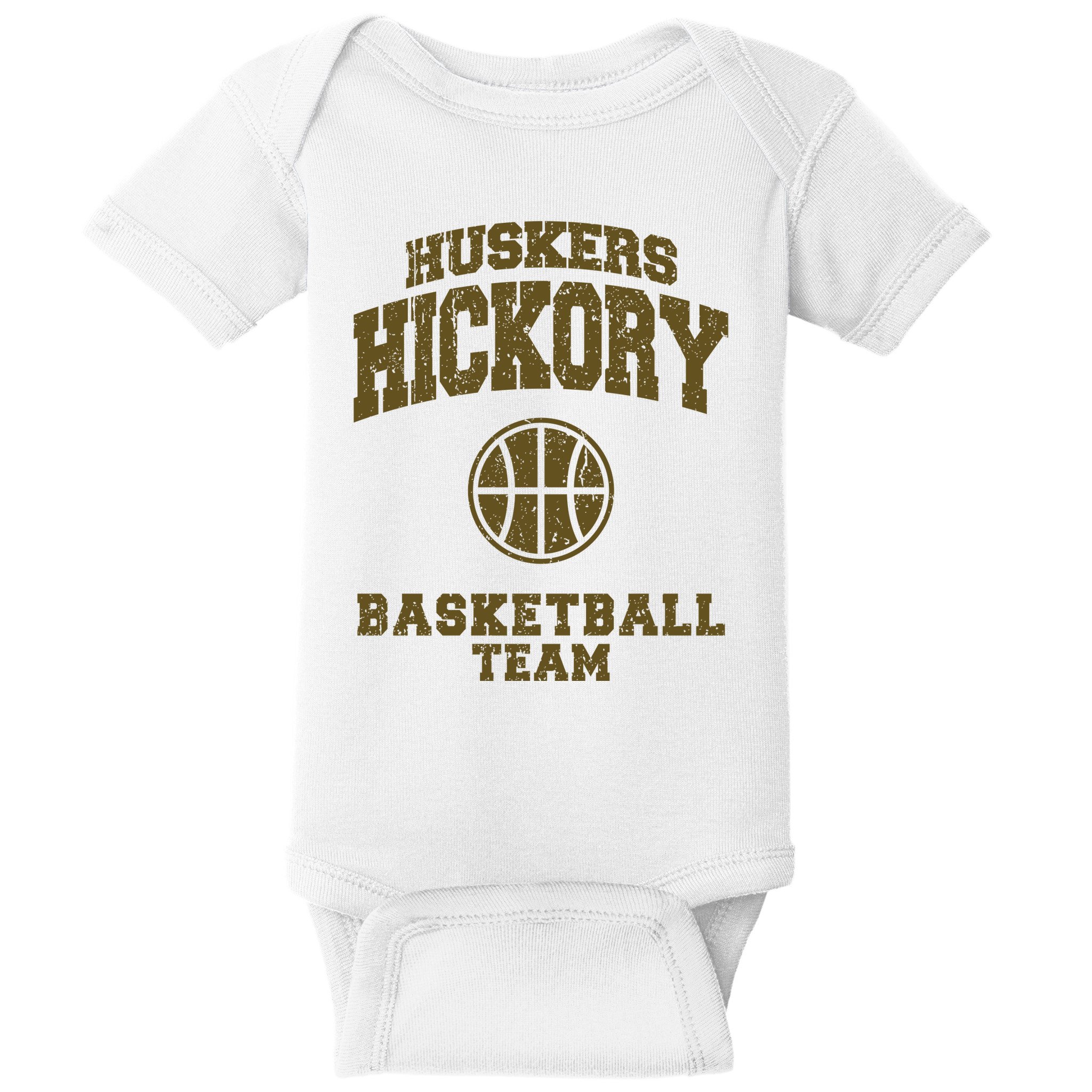 Hickory Basketball Team Baby Bodysuit