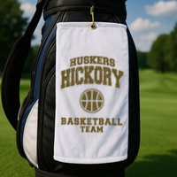 Hickory Basketball Team Golf Towel