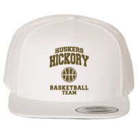 Hickory Basketball Team Wool Snapback Cap