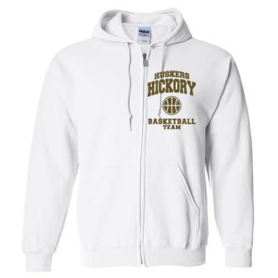 Hickory Basketball Team Full Zip Hoodie