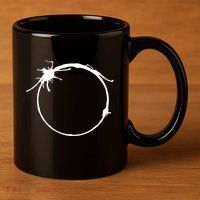 Heptapod B (Translation Human) Inverted 11oz C Handle Ceramic Mug