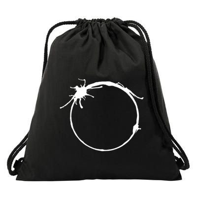 Heptapod B (Translation Human) Inverted Drawstring Bag