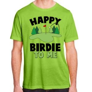 Happy Birdie To Me Golfing Adult ChromaSoft Performance T-Shirt