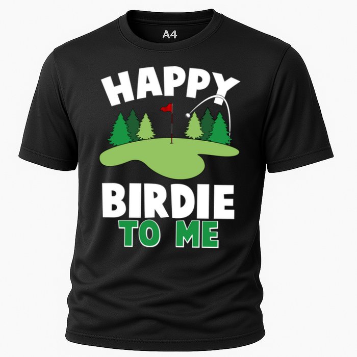 Happy Birdie To Me Golfing Cooling Performance Crew T-Shirt