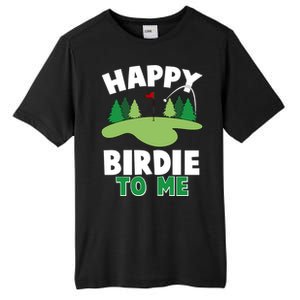 Happy Birdie To Me Golfing Tall Fusion ChromaSoft Performance T-Shirt