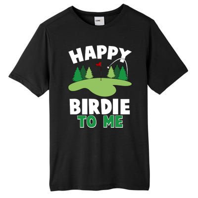 Happy Birdie To Me Golfing Tall Fusion ChromaSoft Performance T-Shirt