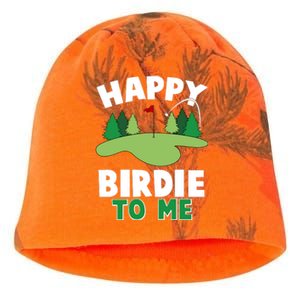 Happy Birdie To Me Golfing Kati - Camo Knit Beanie