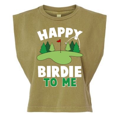 Happy Birdie To Me Golfing Garment-Dyed Women's Muscle Tee