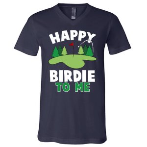 Happy Birdie To Me Golfing V-Neck T-Shirt