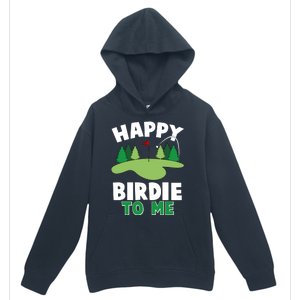 Happy Birdie To Me Golfing Urban Pullover Hoodie