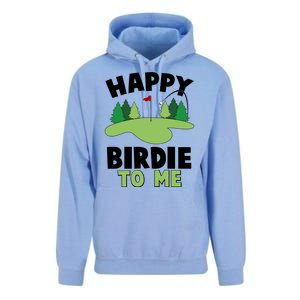 Happy Birdie To Me Golfing Unisex Surf Hoodie