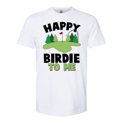 Happy Birdie To Me Golfing Softstyle® CVC T-Shirt