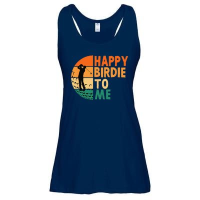 Happy Birdie To Me Golf Golfing Golfer Funny Player Birthday Ladies Essential Flowy Tank