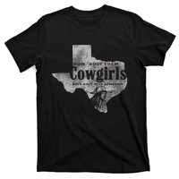 How Bout Them Cowgirls Boy Aint They Somethin T-Shirt