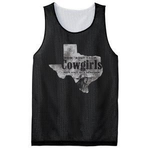 How Bout Them Cowgirls Boy Aint They Somethin Mesh Reversible Basketball Jersey Tank