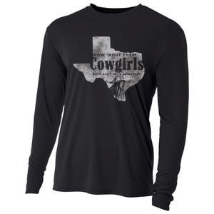 How Bout Them Cowgirls Boy Aint They Somethin Cooling Performance Long Sleeve Crew