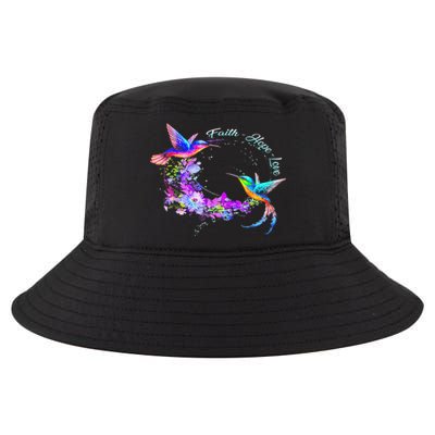 Hummingbird Bird Tree Beautiful Nature Spirit Cool Comfort Performance Bucket Hat