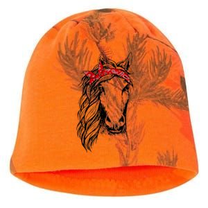 Horse Bandana T for Horseback Riding Horse Lover Kati - Camo Knit Beanie