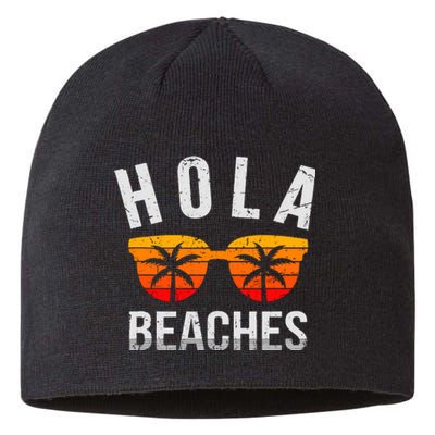 Hola Beaches Tank Top Funny Beach Vacation Shirt Summer Sustainable Beanie