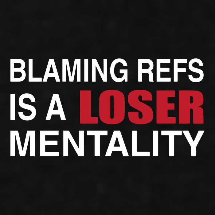 How Bout Those Chief Blaming Refs Is A Loser Mentality Ladies PosiCharge Tri-Blend Wicking Tank