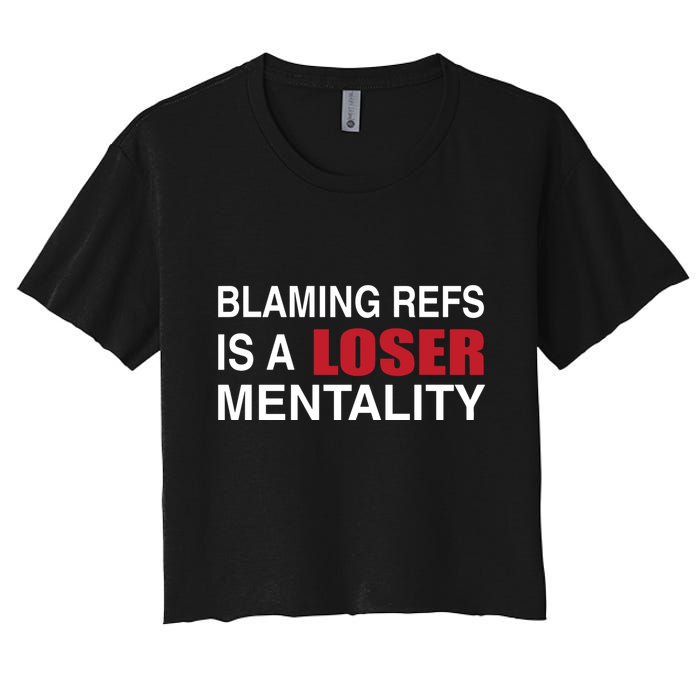 How Bout Those Chief Blaming Refs Is A Loser Mentality Crop Top