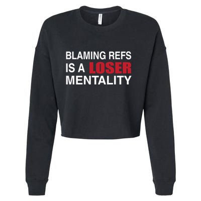 How Bout Those Chief Blaming Refs Is A Loser Mentality Cropped Pullover Crew