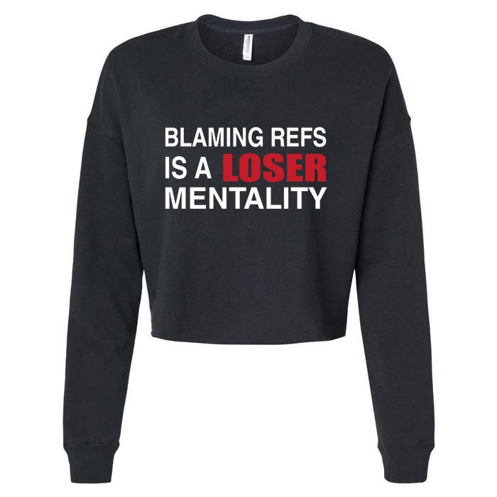 How Bout Those Chief Blaming Refs Is A Loser Mentality Cropped Pullover Crew