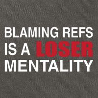 How Bout Those Chief Blaming Refs Is A Loser Mentality Cotton Canvas Backpack