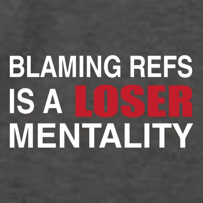 How Bout Those Chief Blaming Refs Is A Loser Mentality Vector Backpack