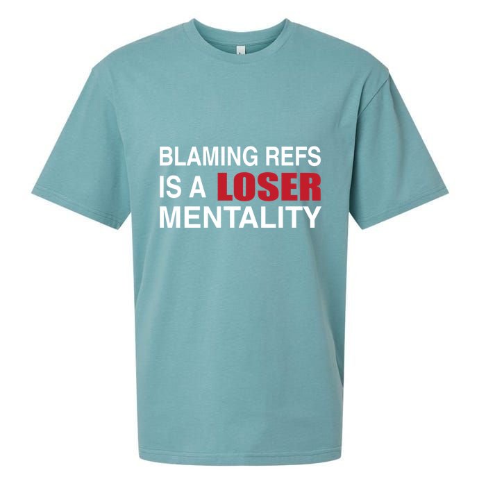 How Bout Those Chief Blaming Refs Is A Loser Mentality Sueded Cloud Jersey T-Shirt