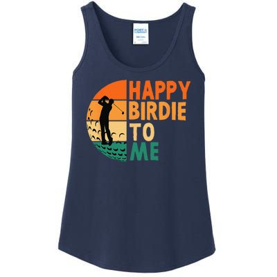 Happy Birdie To Me Golf Golfing Golfer Funny Player Birthday Ladies Essential Tank