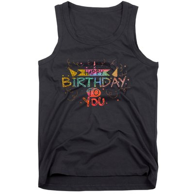 Happy Birthday To You Tank Top