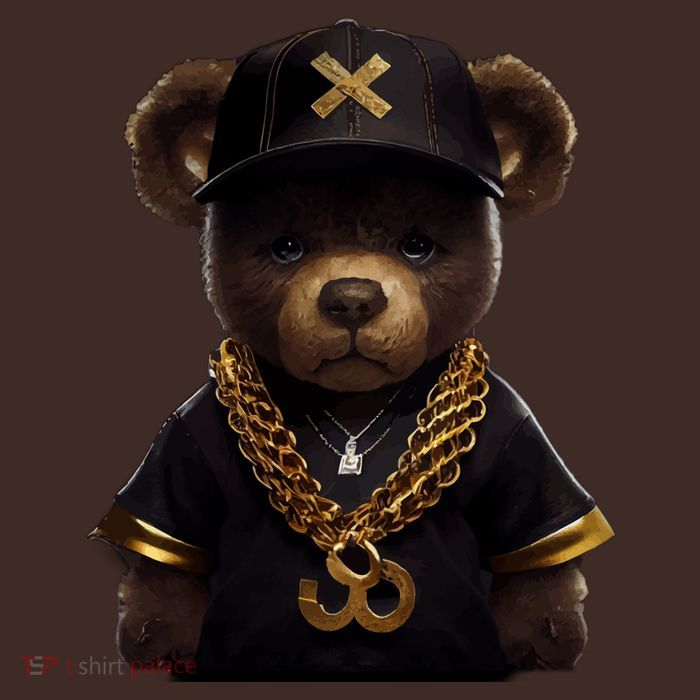 Hipster Bear Thug Mousepad