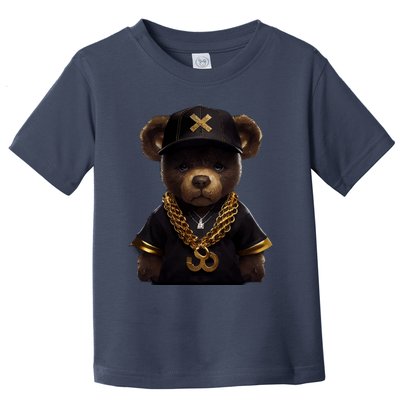 Hipster Bear Thug Toddler T-Shirt