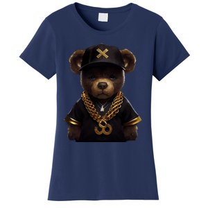 Hipster Bear Thug Women's T-Shirt