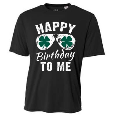 Happy Birthday To Me St Patricks Day 2024 Lucky Birthday Cooling Performance Crew T-Shirt