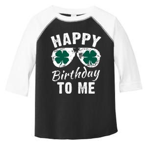 Happy Birthday To Me St Patricks Day 2024 Lucky Birthday Toddler Fine Jersey T-Shirt