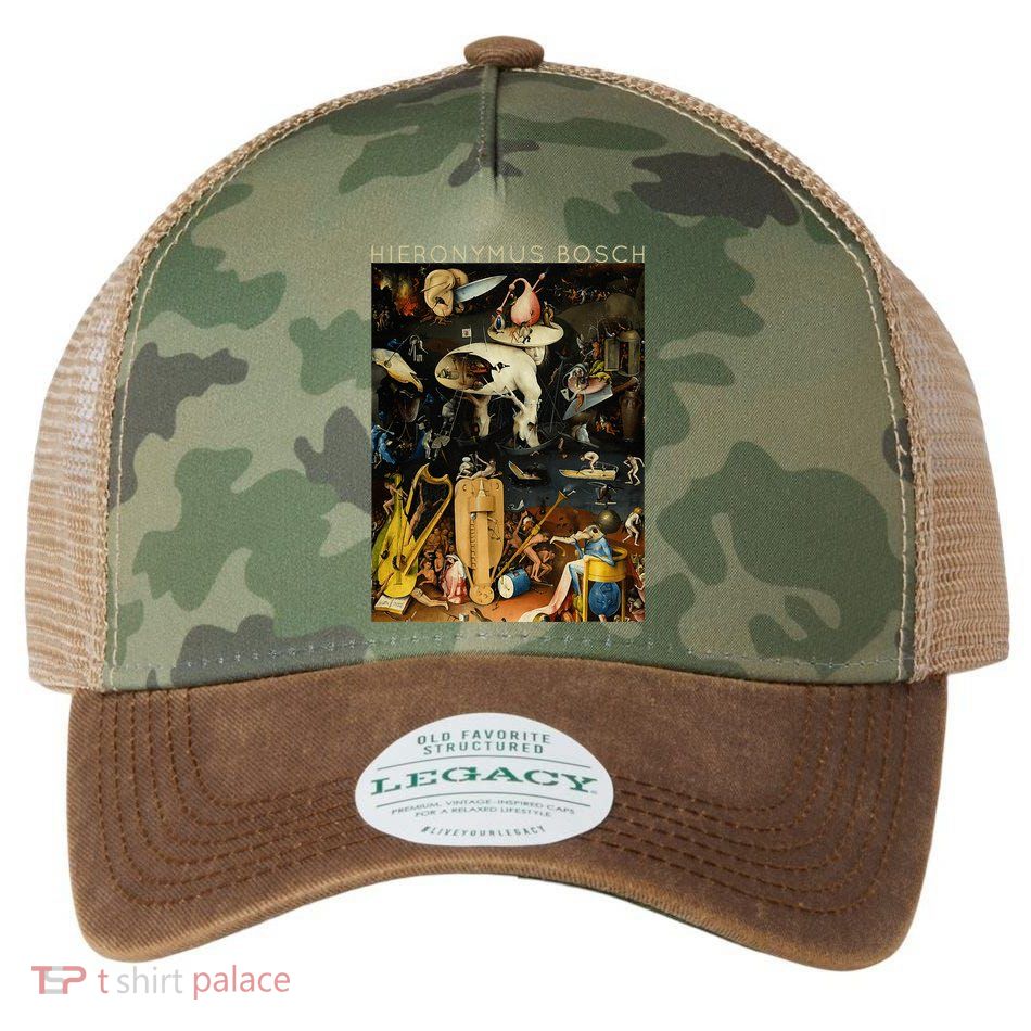 Hieronymus Bosch The Garden Of Earthly Delights For Artists Legacy Tie Dye Trucker Hat